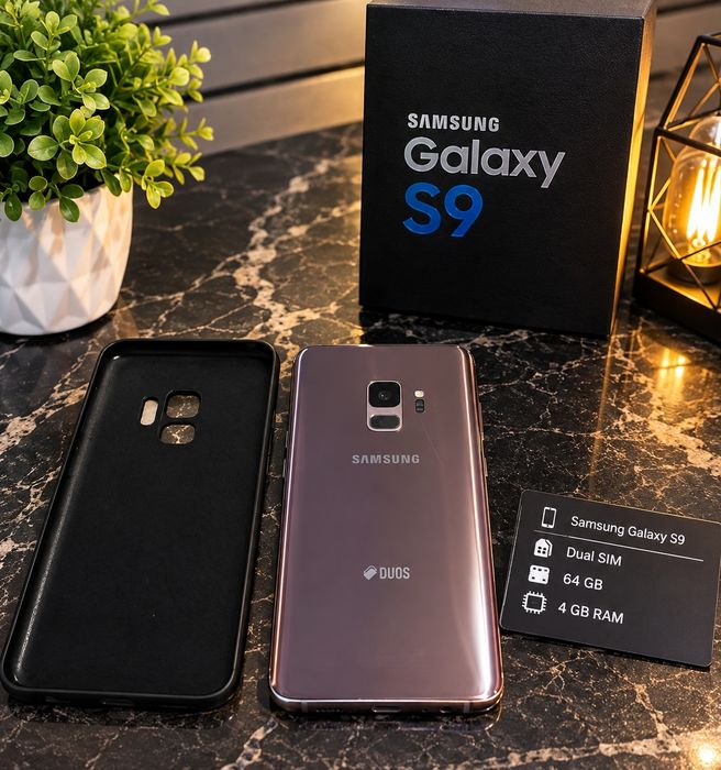 Telefon Samsung Galaxy S9 Impecabil 64GB 4GB Ram Dual Sim Gold Trimit Accept Schimb Pret fix