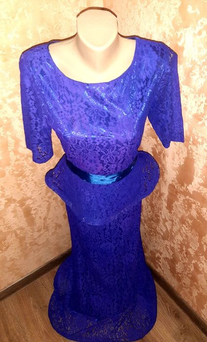 Платье "Рыбка" р. 48-50.