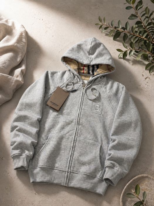 Burberry Zipper Gray B