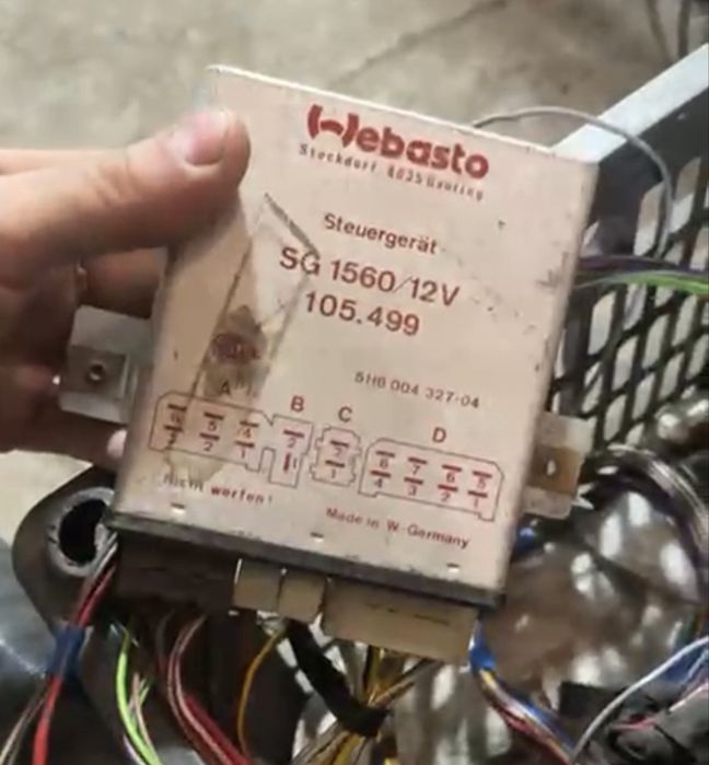 Вебасто е53, подогрев двигателя ОЖ