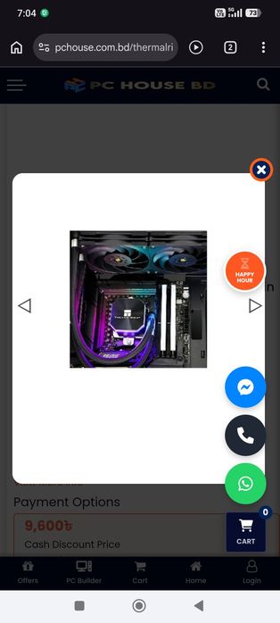 Racire pe lichid aio thermalright frozen edge 240 BLACK All in one Liquid CPU Cooler