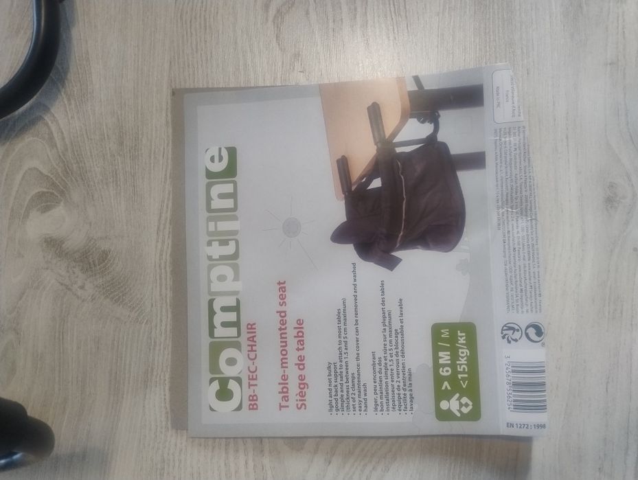 Scaun bebeluși atasabil la masa