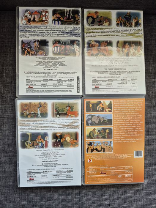 Vand filme Asterix pe DVD originale