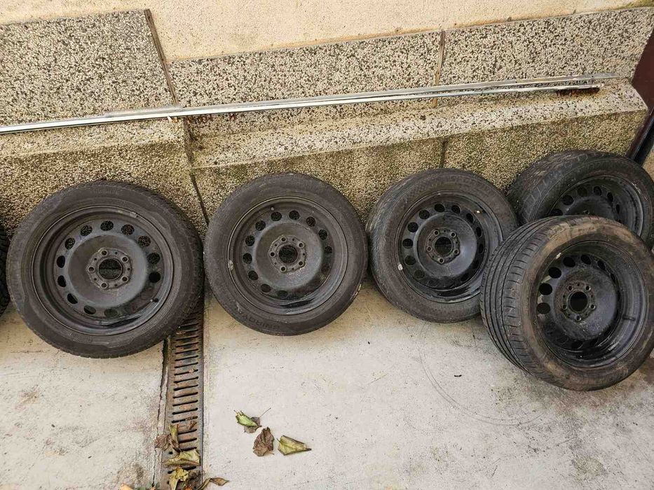 Летни гуми с джанти 5 120 16 ет30 за бмв