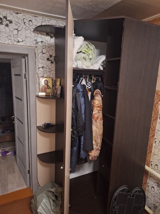 Шкаф угловой цвет венге