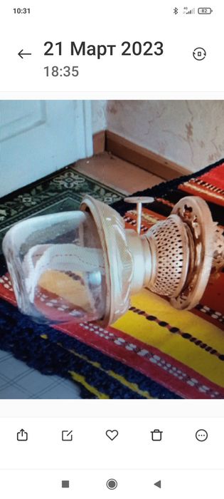 Голяма метална газена лампа "R. Ditmar Brunner Vien" - Австрия