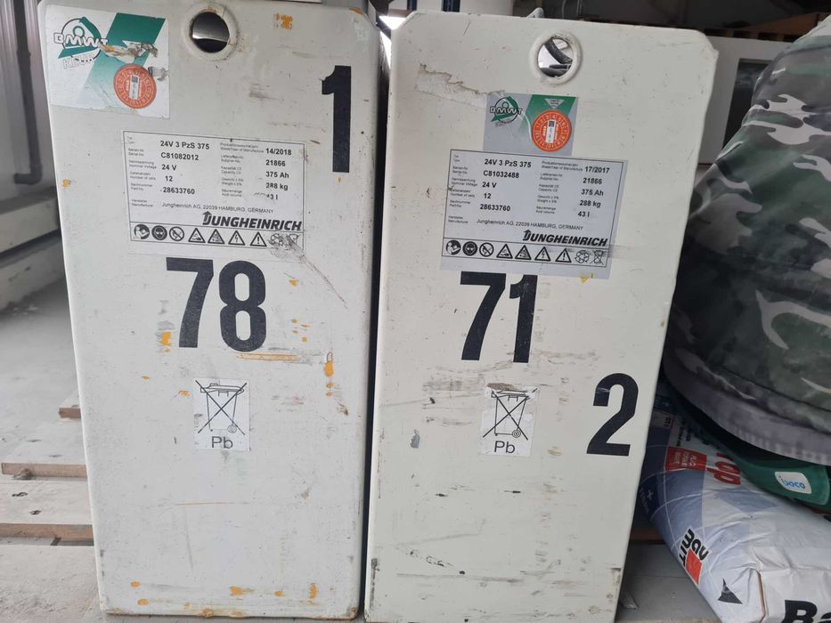 Baterie tractiune stivuitor, 24v 3 PzS 375