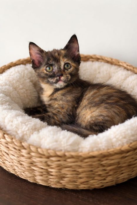 Отдам в семью котенка-девочку