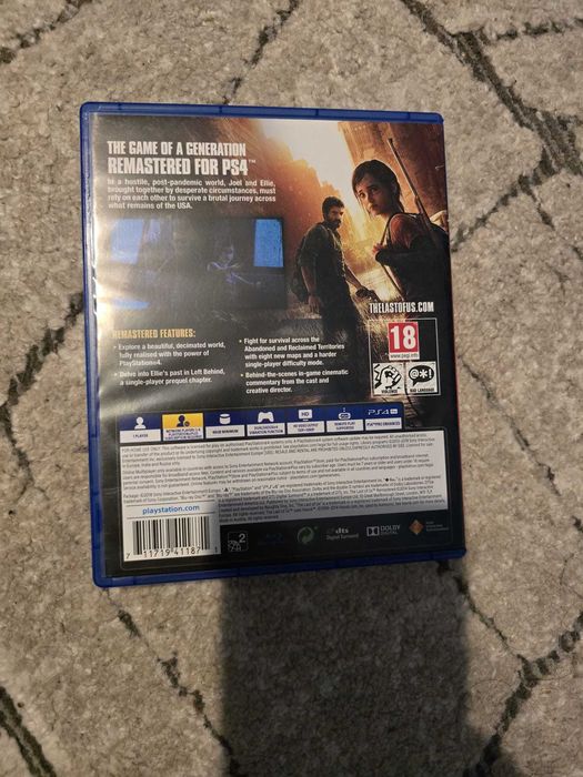 Joc Original The Last of Us Remastered - Ps4 / Ps5