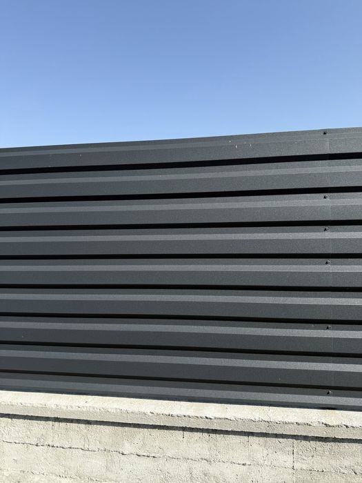 Tablă Cutată 35 Fațadă Gri Antracit RAL 7016 MAT/Lucios lungime 6M