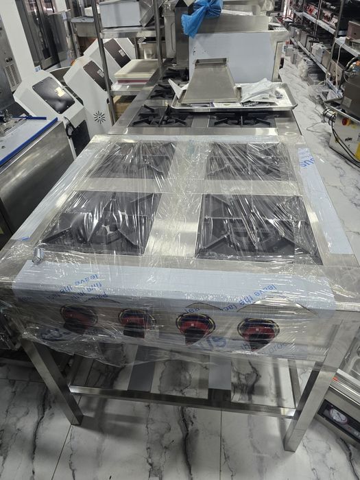 Газ плита 6 конфорки газ плита Gaz plita газ плита из нержавейки gazpl