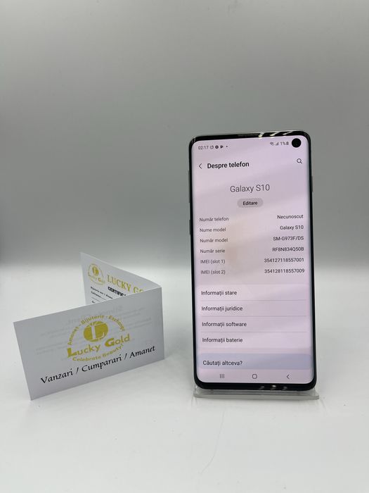 Samsung S10 128GB / 8GB RAM FACTURA/GARANTIE #53501