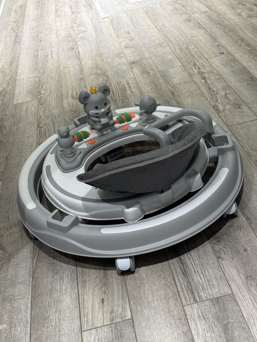 Детские ходунки со съемной ручкой