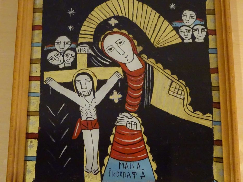 Icoana Maica Domnului Indurerata, pictura din Nicula