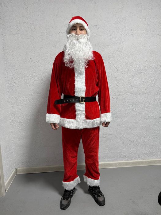 Костюм Санта клаус Дед Мороз и Снегурочка