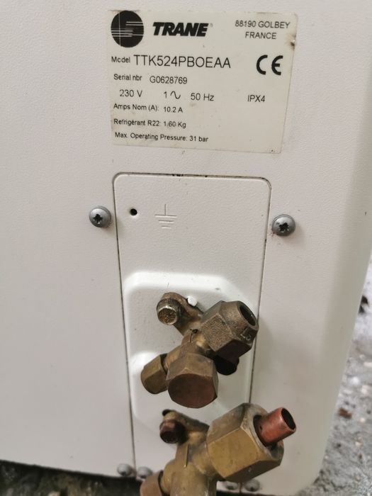 Clima Trane France 24000btu