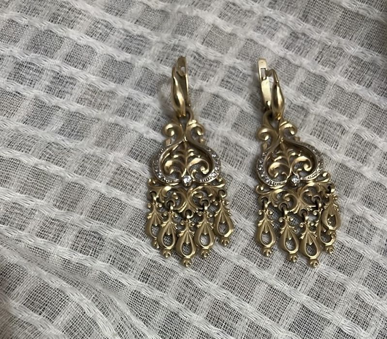 Серьги золотые 585 проба