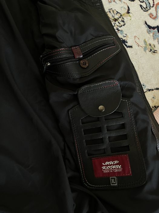 Кожаные куртки мужская одежда