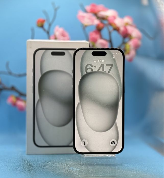 ГАРАНЦИОНЕН!!! Apple iPhone 15, 128GB, 5G, Black