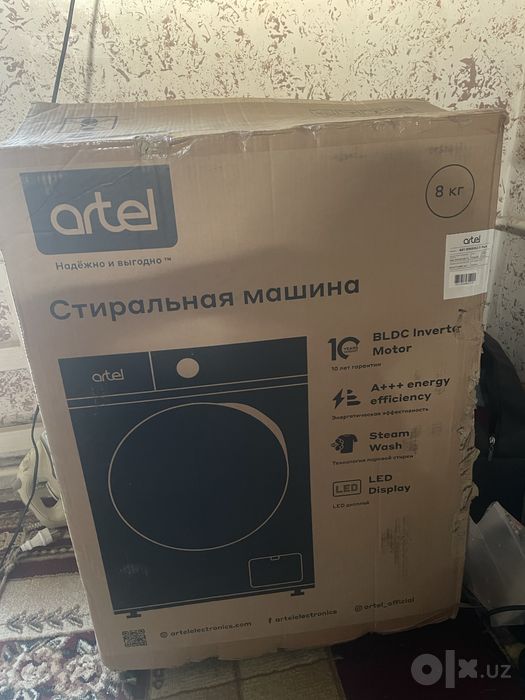 Avtomat kir mashina 8kg ishlatilmagan yangi 3 yil garantiya