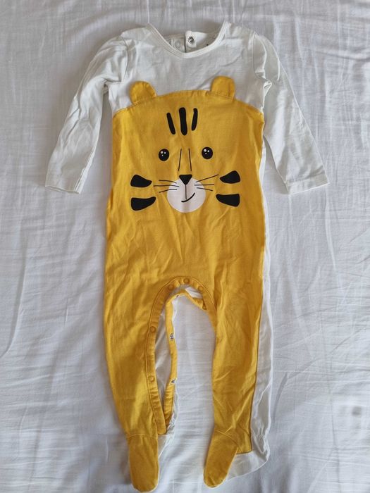 3 pijamale salopetă, mărimea 80