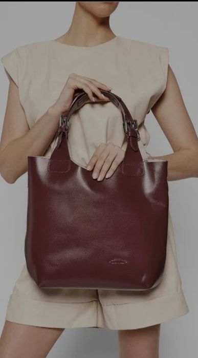 Дамска чанта естествена кожа