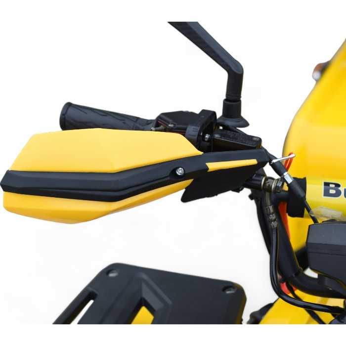 Бензиново ATV 150cc Автоматик, 8 инча гуми, теглич, Жълто, Нов Модел