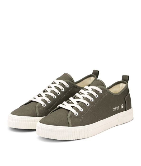 Мъжки кецове / гуменки Ombre зелен текстил 44 р-р