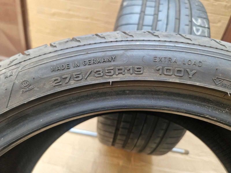 2 Goodyear R19 275/35
летни гуми Runflat 
DOT0718