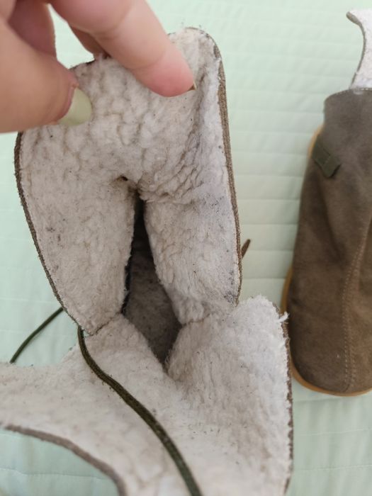 Зимни боти естествен велур 38 номер