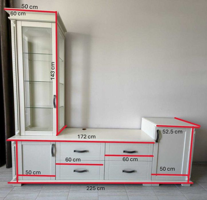 Мебели ръчна изработка МДФ с дъбов фурнир