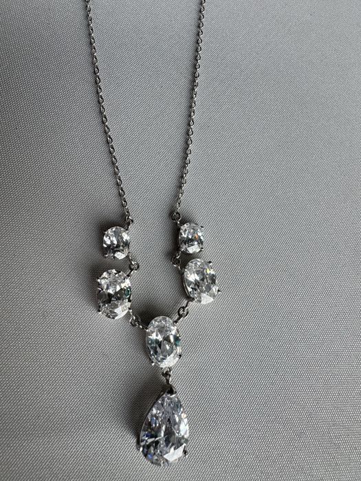 Colier din argint si swarovski