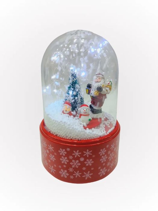 Новогодный снежный шар,Декор