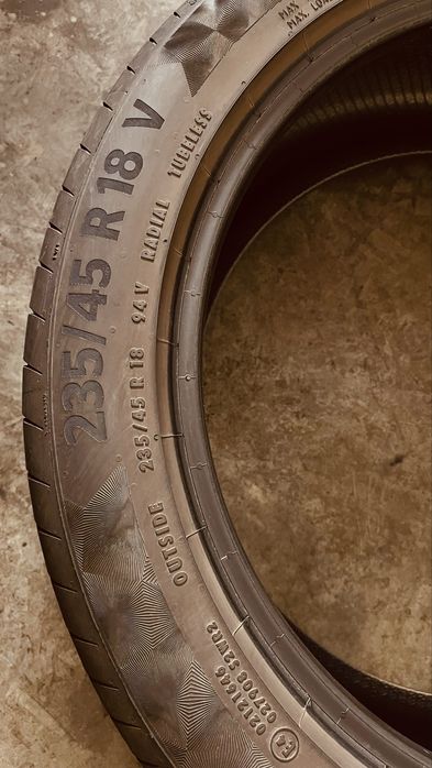 235 45 R18 94V Continental vara anvelope cauciucuri profil 6,5mm DOT 2021