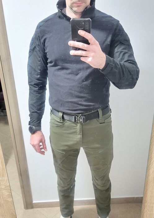 costum tactic pantaloni tip ripstop si bluza de lupta