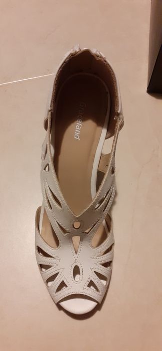 Pantofi mireasa numarul 38 cu toc 12 cm, platforma 2cm