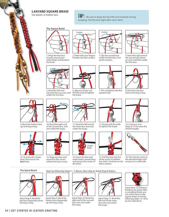 Книга за техники и методи за обработка на кожа на английски