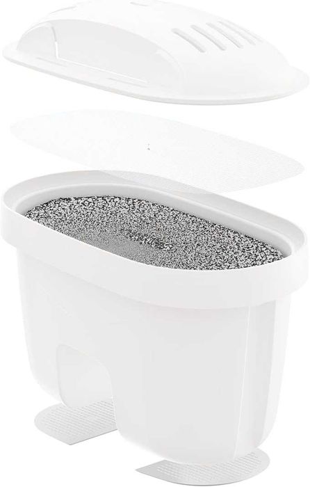 Филтърни касети за вода Aquafloow Aquaflux, пакет от 5, Съвместими с Laica Bi-Flux, Aquaphor, Dafi Unimax, Филтър с активен въглен и йонообменна смола