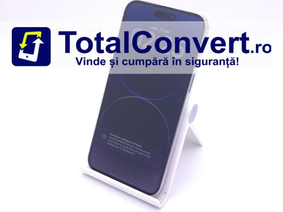 Apple iPhone 14 Pro Max 256GB Silver 6GB, Garantie 24 luni | #D90359
