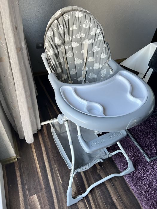 Scaun de masa bebe Lorelli cu tavita detasabila
