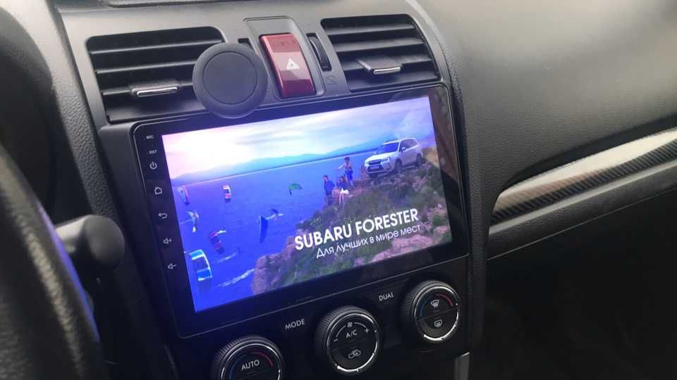 Магнитола Андройд subaru Forester 2013
