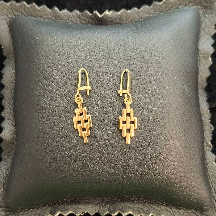 ( B31358.1 / Ag28 Doi Baieti ) Cercei Aur 14K - 1.94 grame / 873 lei