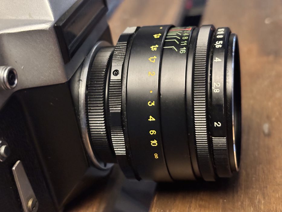 Zenit E cu Helios 44-2 ca nou
