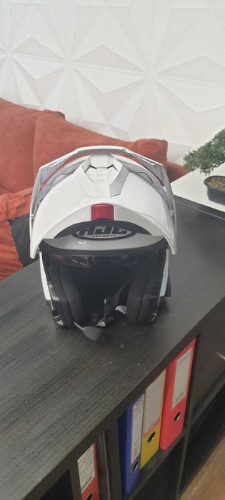 Casca moto Flip-ul HJC C80 + Sistem comunicatie HJC smart 10B