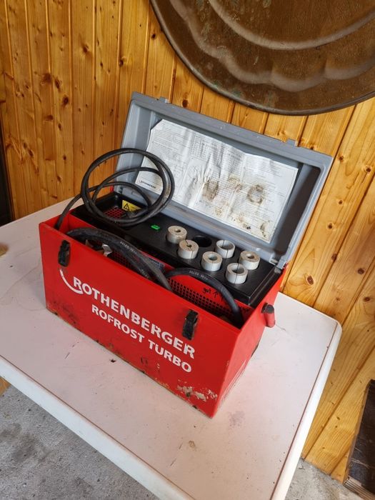 Aparat înghețat țevi Rothenberger Rofrost turbo R290 2