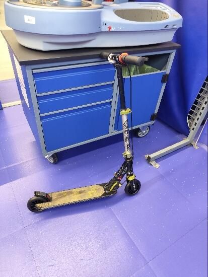 Trotinetă Mid 5 negru - produs resigilat - (SecondHand) Decathlon