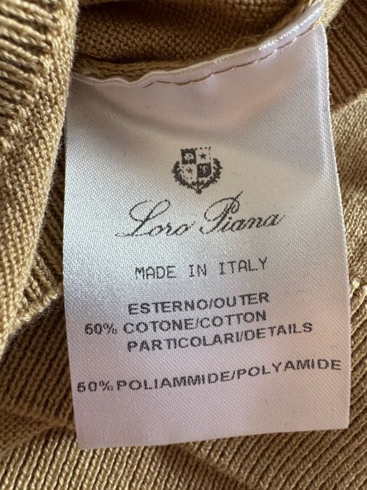 Loro Piana-Автентична чисто нова мъжка тениска номер Л
