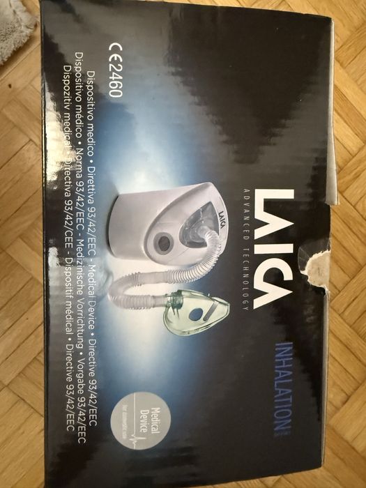 Aparat aerosoli cu ultrasunete Laica MD6026, Silentios