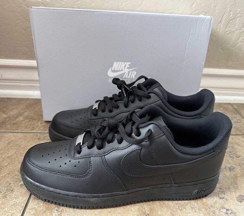НАЙ-ПРОДАВАН Nike Air Force 1 07' Triple Black от/до 36-47 ВСЕКИ номер наличен