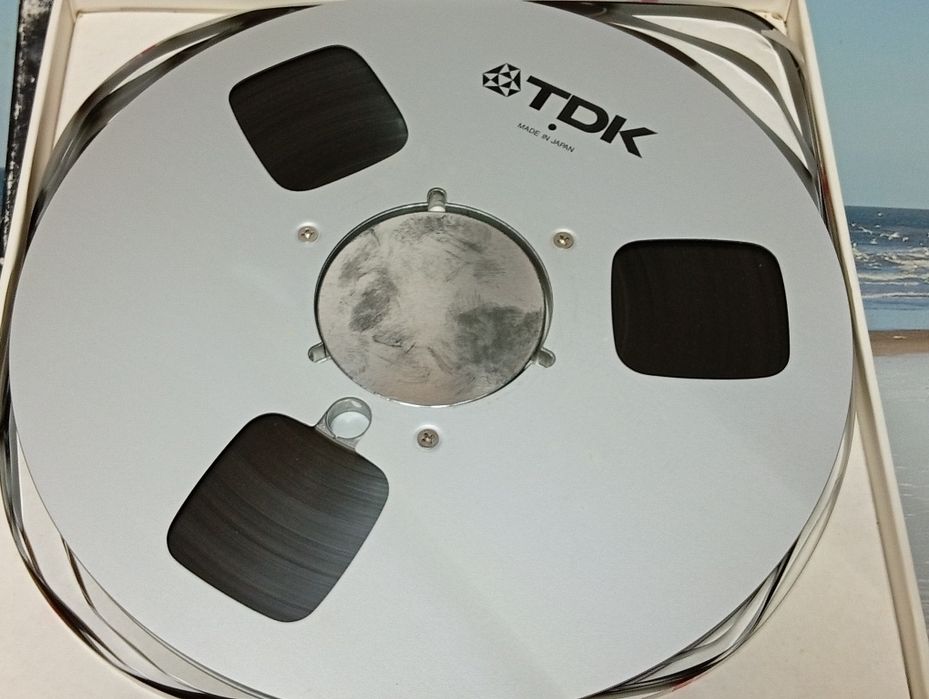 TDK 26 cm Audua  cu banda professional 2 role metal  magnetofon